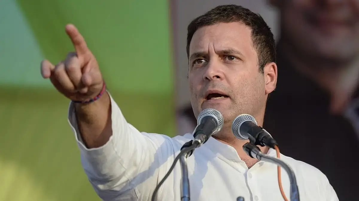Congress leader Rahul Gandhi