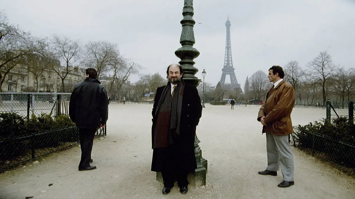 Writer Salman Rushdie 