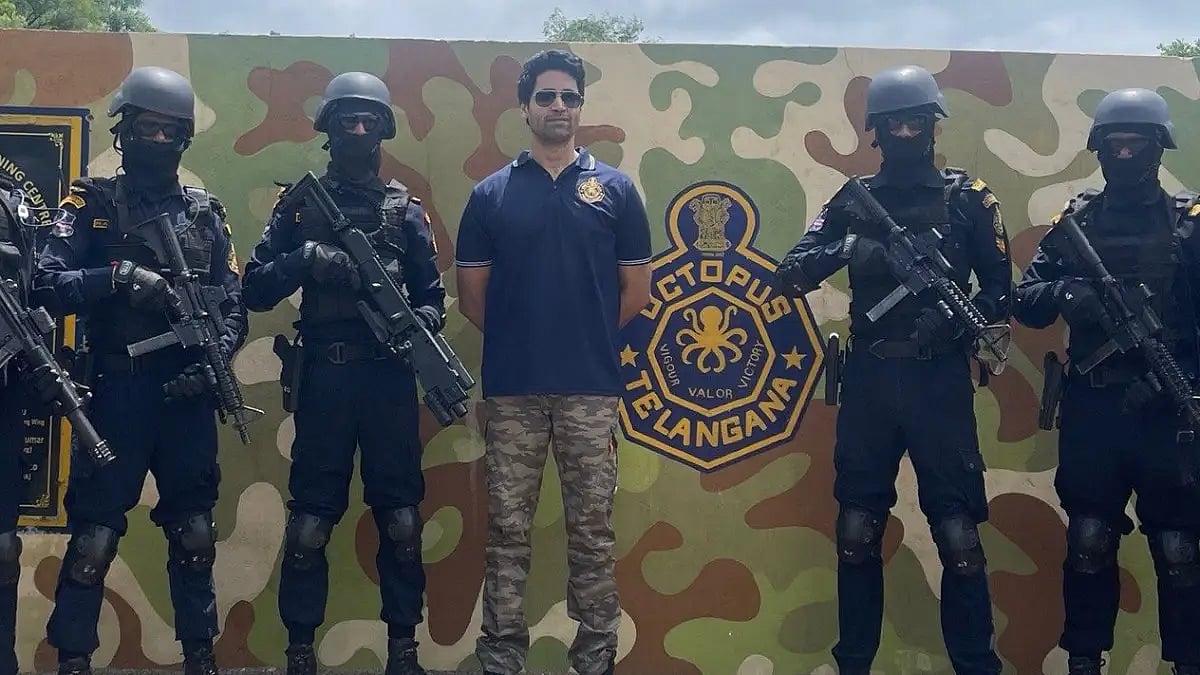 Adivi Sesh, celebrated the spirit of Independence Day at the OCTOPUS Special Forces Campus.