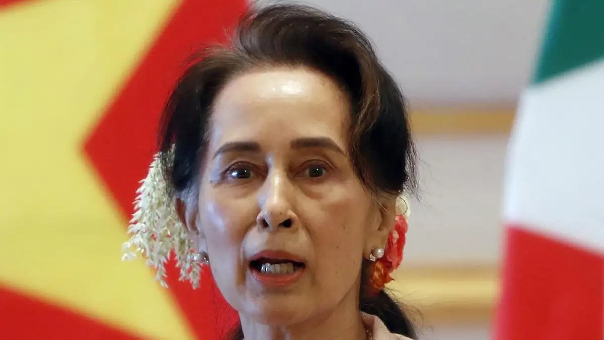 Former Myanmar leader  Aung San Suu Kyi.(File photo)