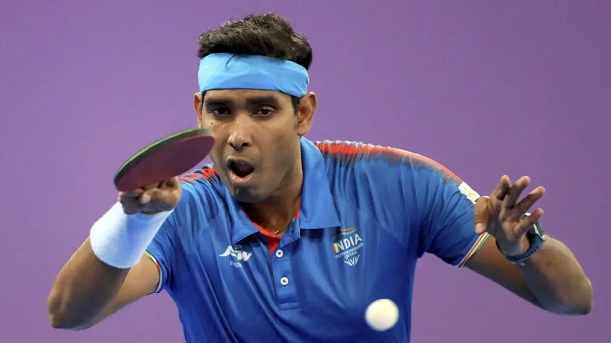 Achanta Sharath Kamal has played table tennis at the top level for over 20 years.