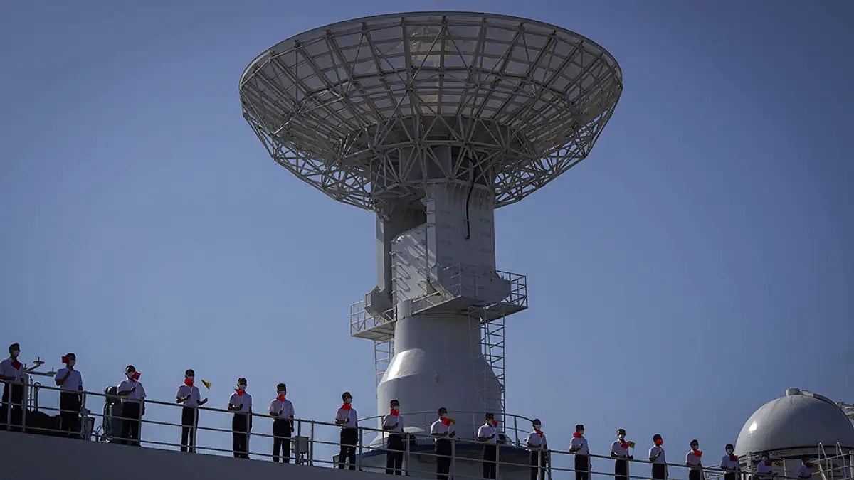 Chinese research ship Yuan Wang 5