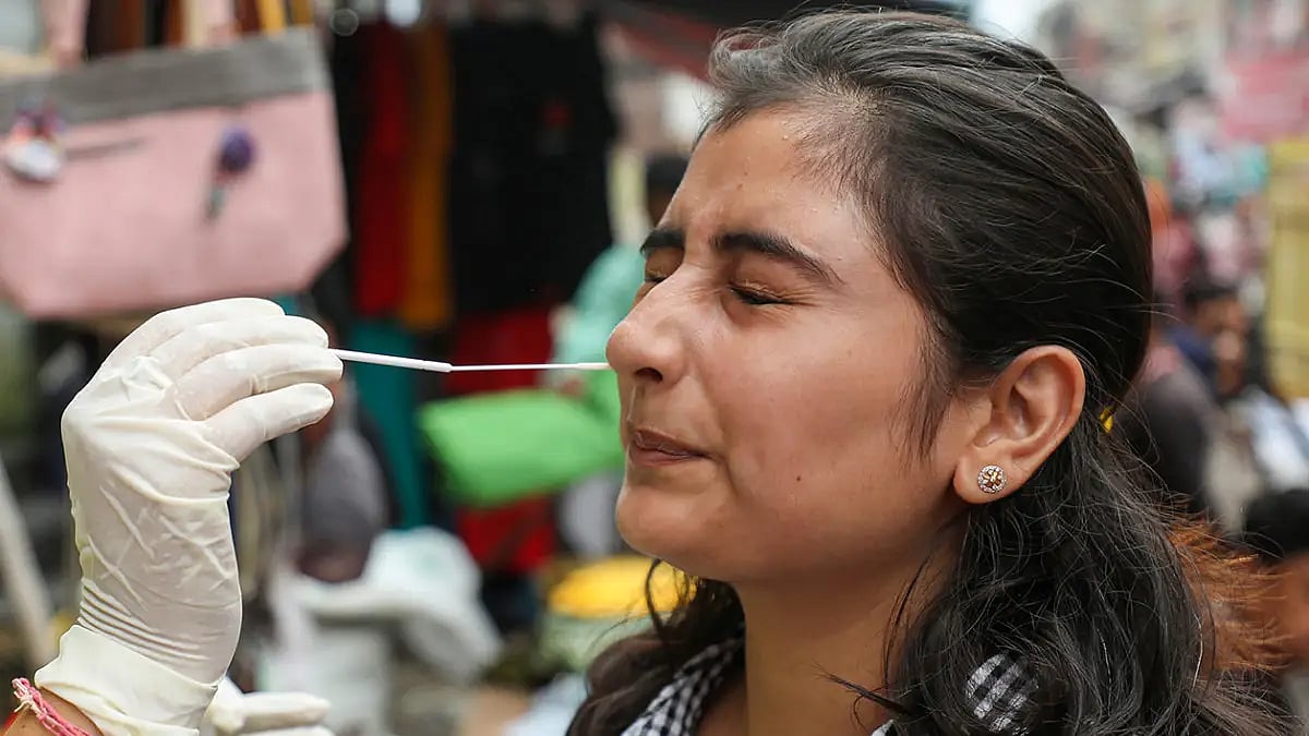 COVID testing in Jammu 