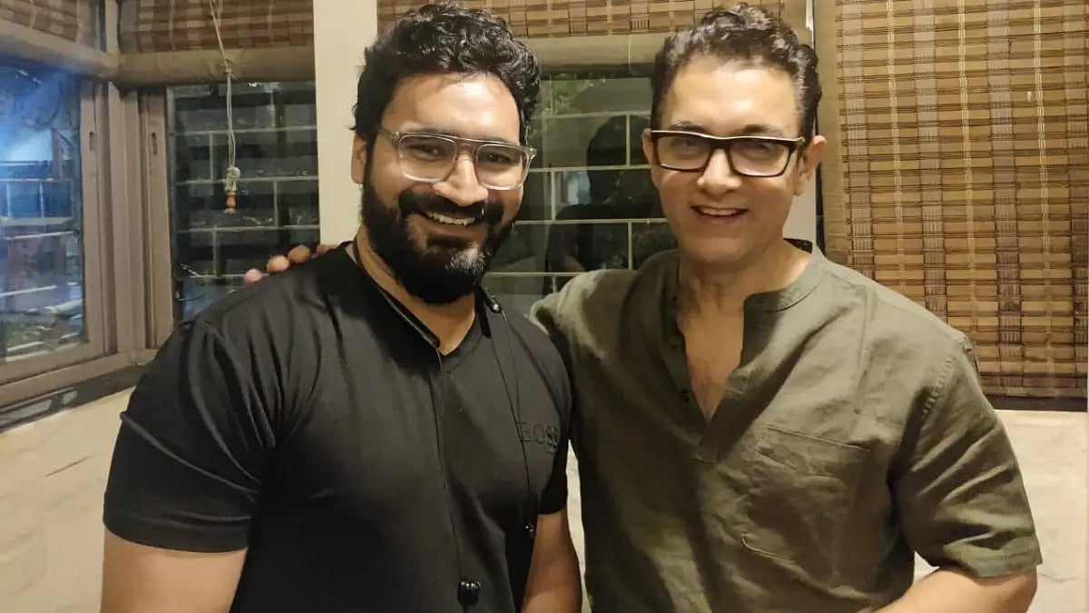 Aamir Khan With Kulvinder Bakshish