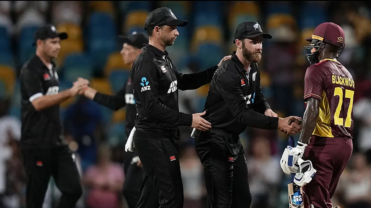 WI Vs NZ: West Indies Beat New Zealand By Five Wickets In First ODI – In Pics