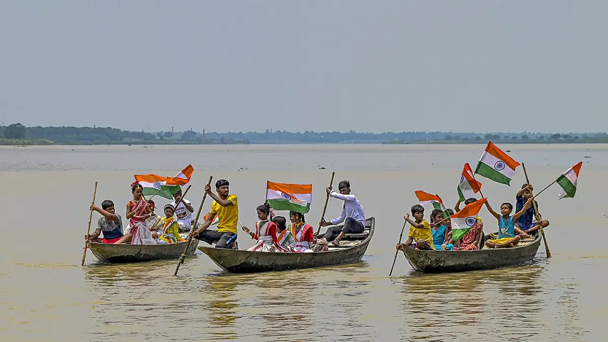Independence Day celebrations in Nadia 