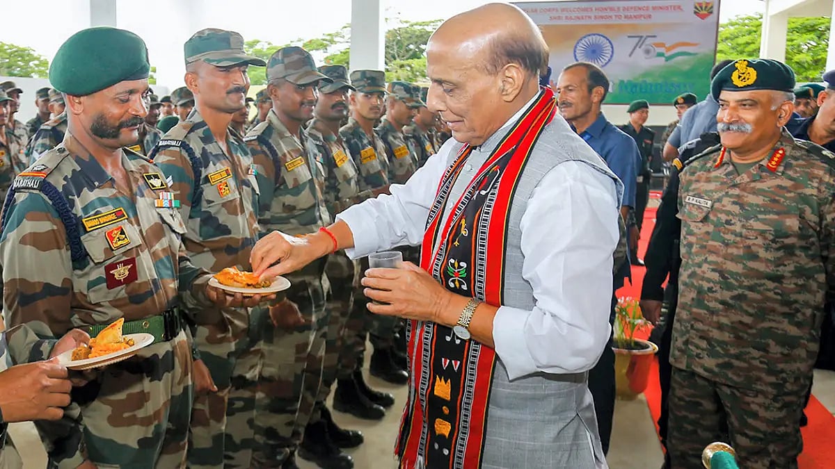 India No More A Weak Country: Rajnath Singh