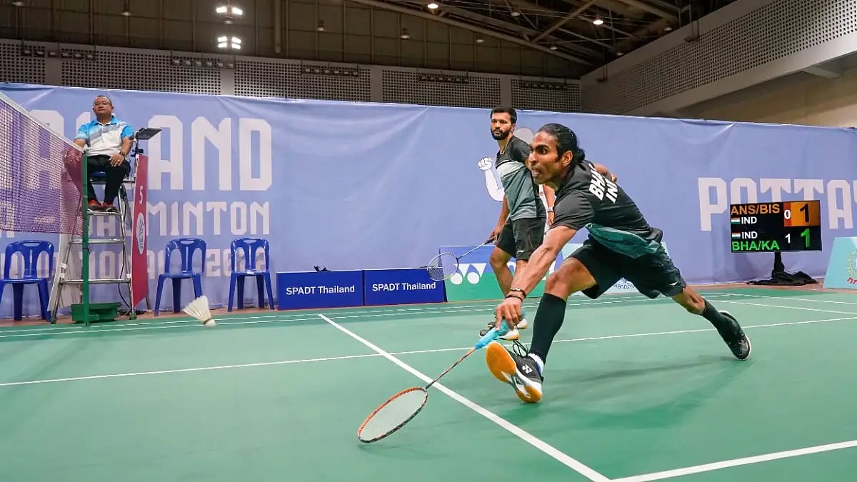 Pramod Bhagat In Action