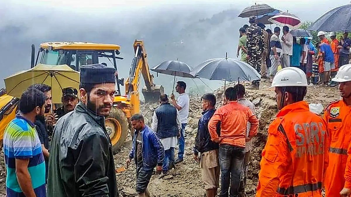 Weather: Monsoon rain in Mandi 