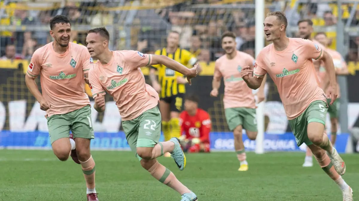 Bundesliga 2022-23: Werder Bremen Come Back From Behind To Stun Borussia Dortmund