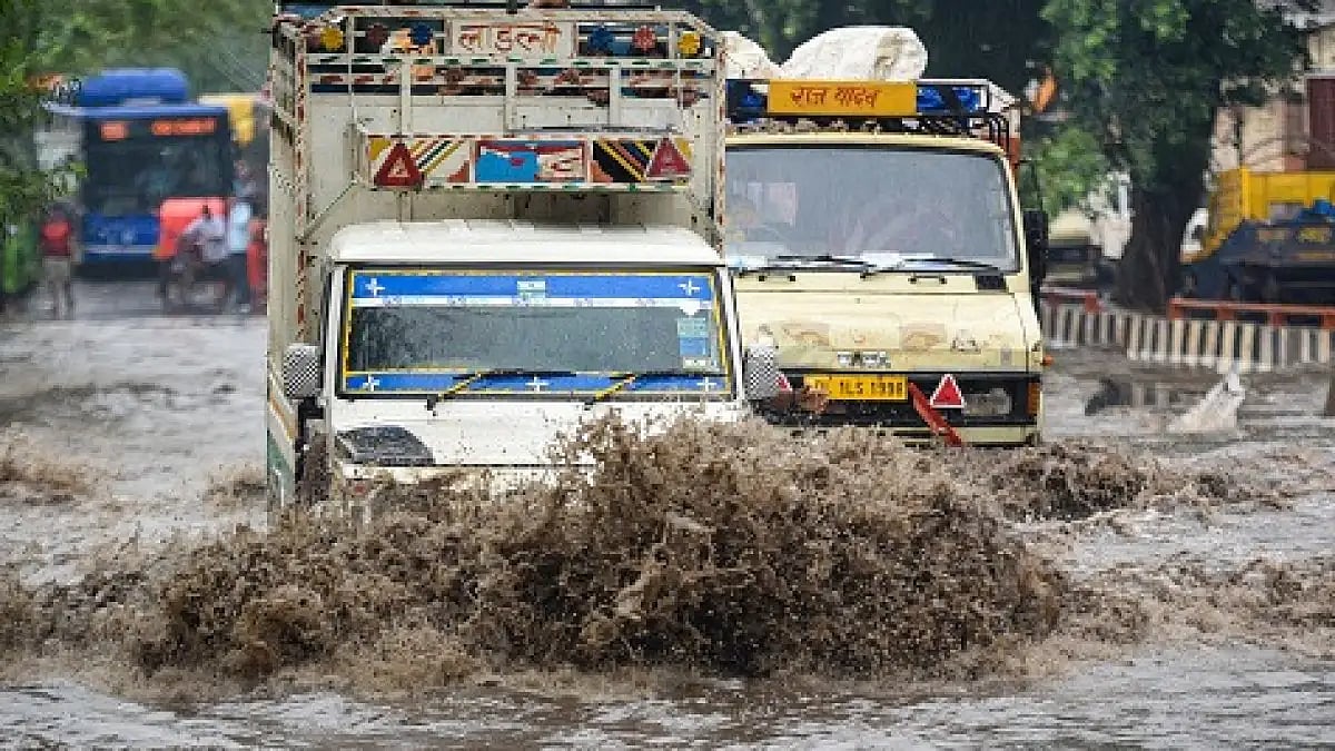 Heavy rainfall