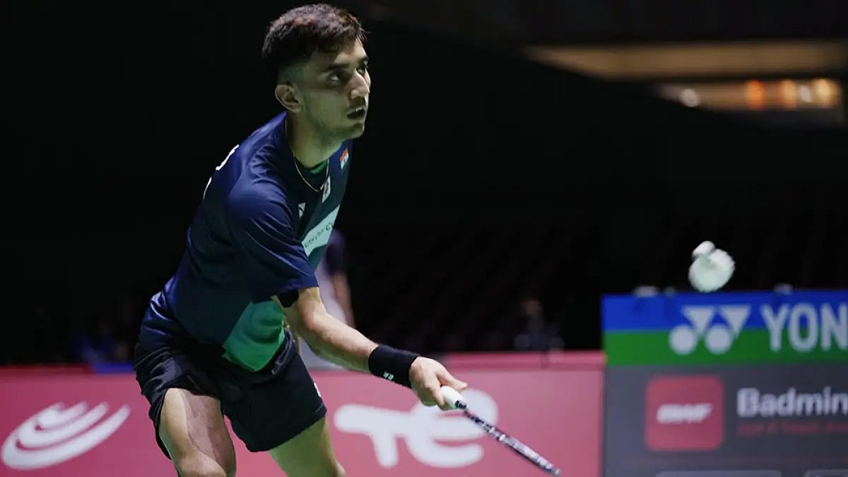 Indian shuttler Lakshya Sen 