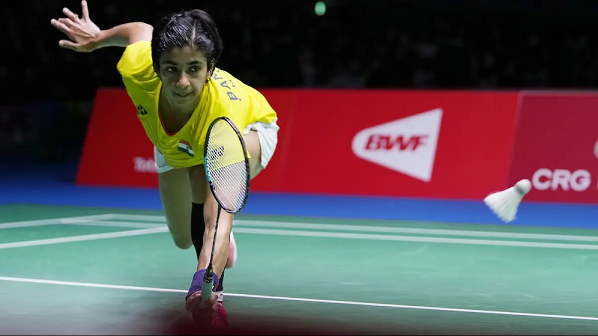 Malvika Bansod defeated Saina Nehwal in the India Open Super 500 last year.