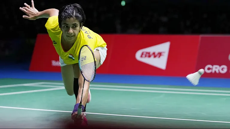 Malvika Bansod beat the higher-ranked Thed uy Linh Nguyen of Vietnam in the quarter-finals. - File
