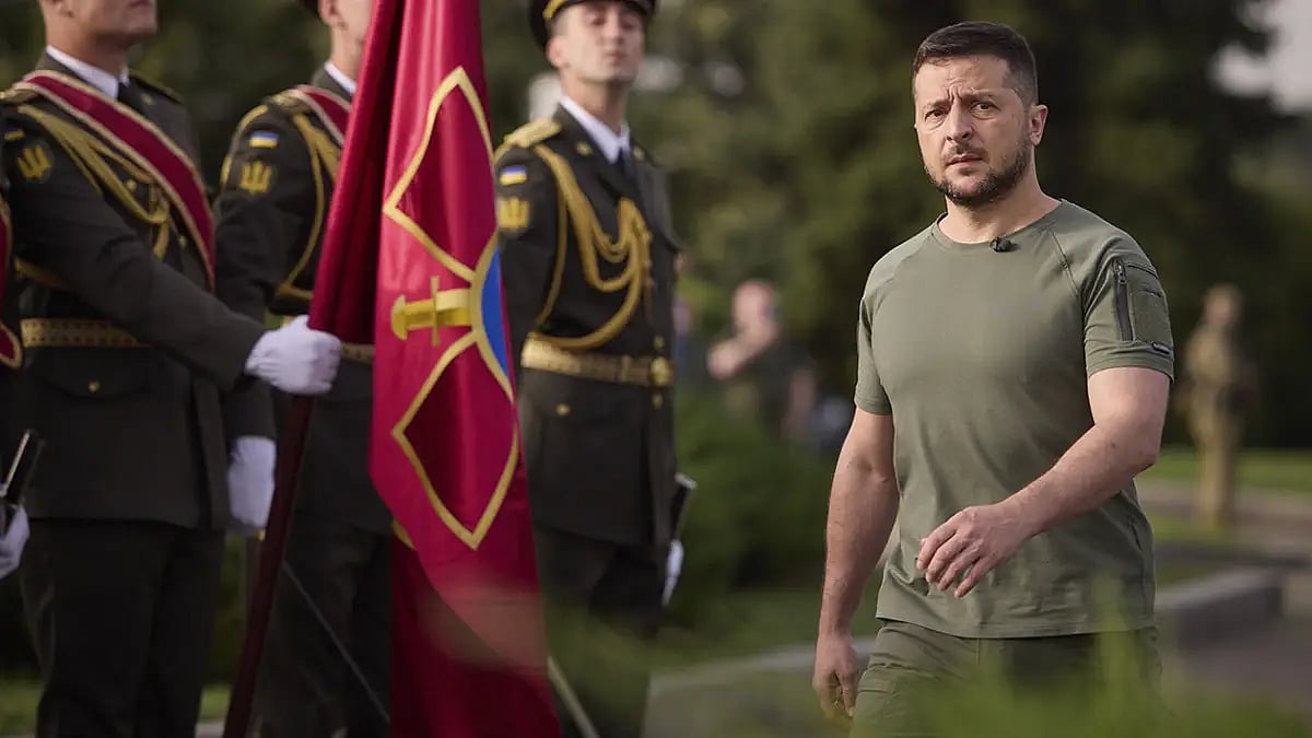 Ukrainian President Volodymyr Zelenskyy 