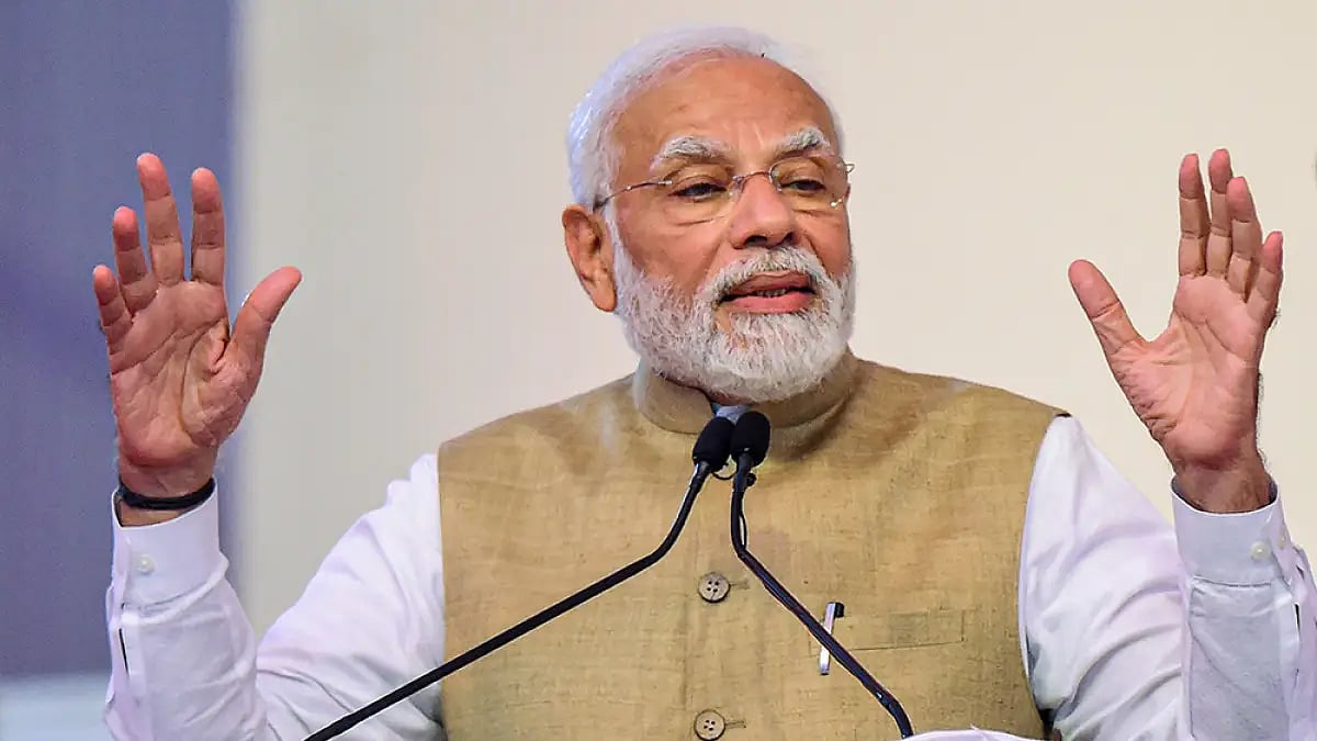 PM Modi Holds Roadshow In Bhuj On Second Day Of Gujarat Visit
