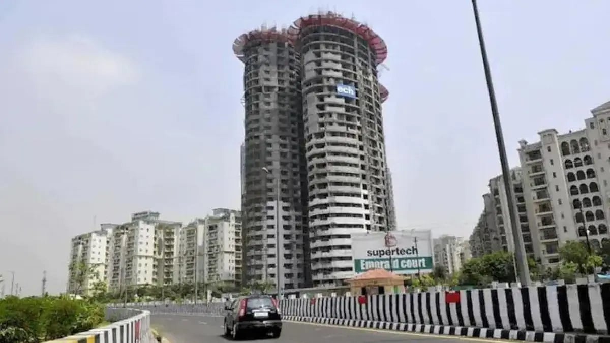 Noida's Supertech twin towers