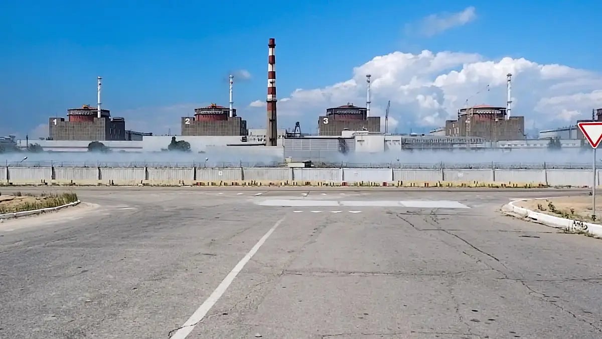  Zaporizhzhia nuclear power plant in Ukraine