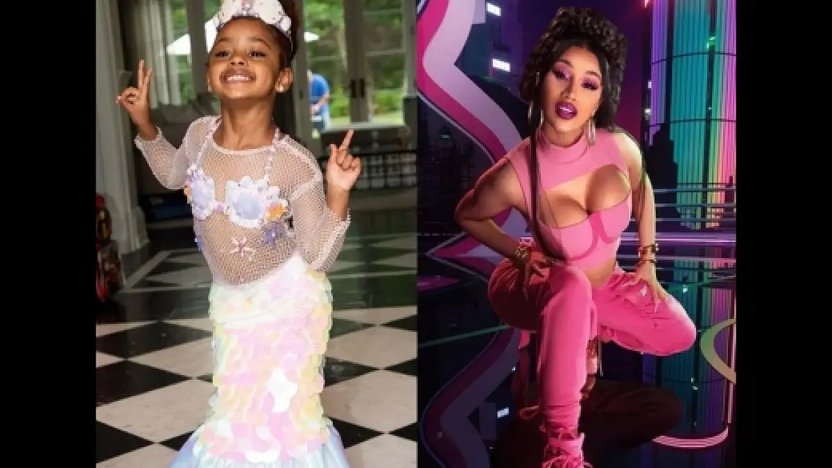 Cardi B And Daughter