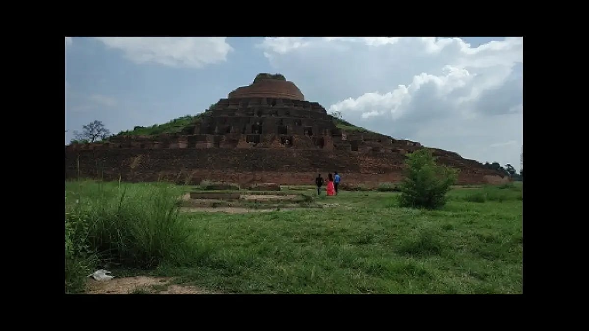 Buddhist Stupa of Kesariya in Bihar