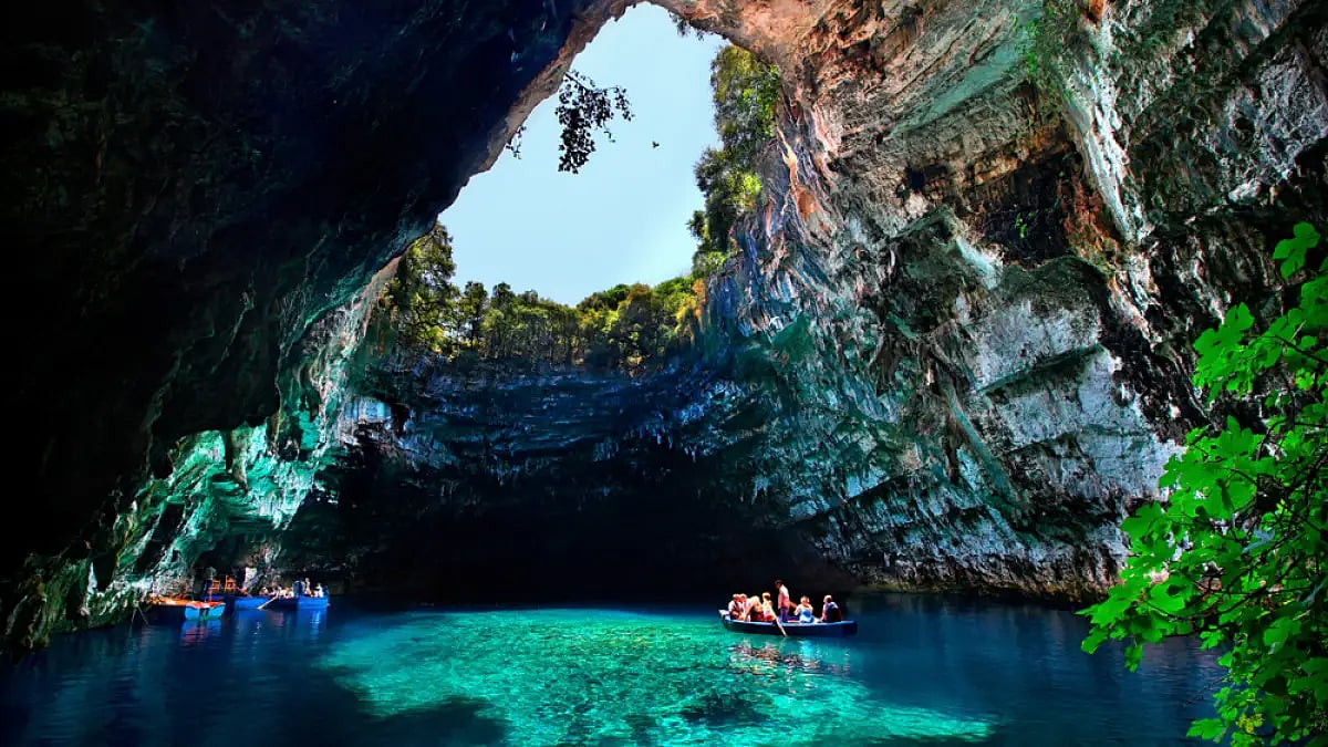 Lake Melissani