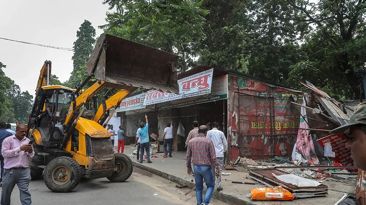 Demolition drive 