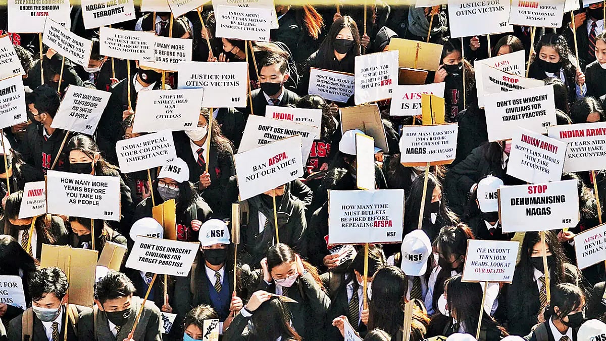 An Anti-AFSPA rally