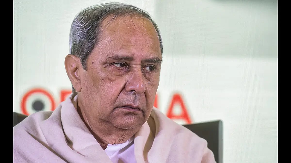Naveen Patnaik at an event 