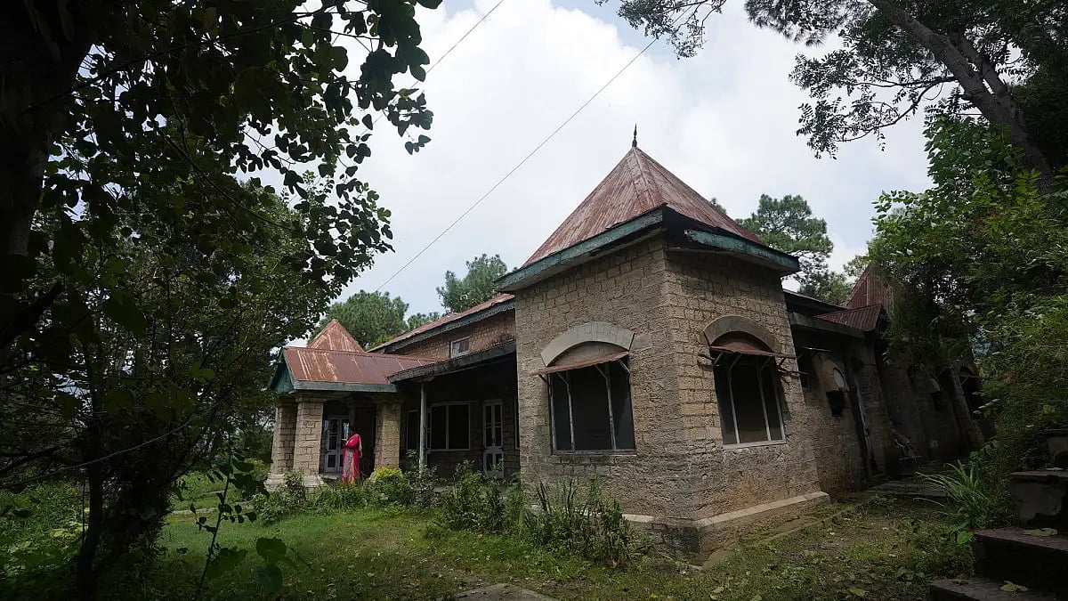 Salman Rushdie's home in Solan.
