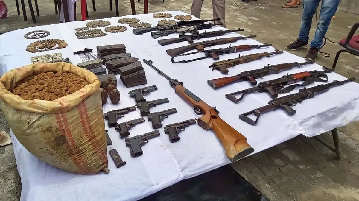 Explosives recovered