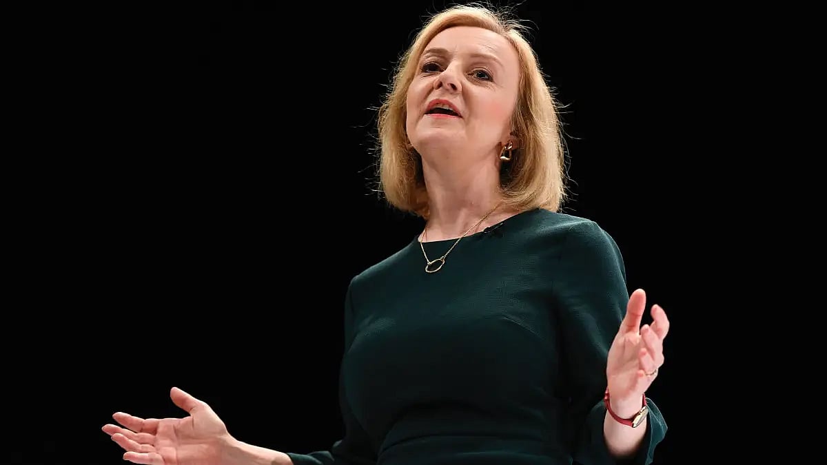 Former UK PM Liz Truss.