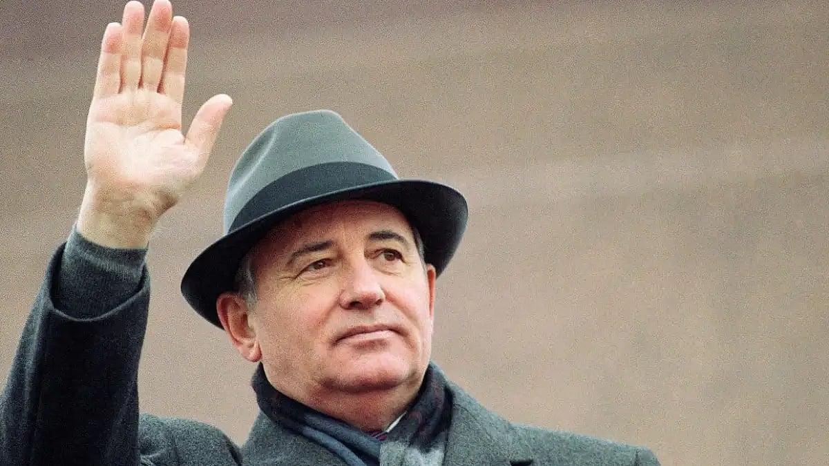 Soviet Union leader Mikhail Gorbachev