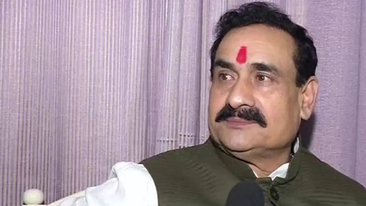 Madhya Pradesh Home Minister Narottam Mishra