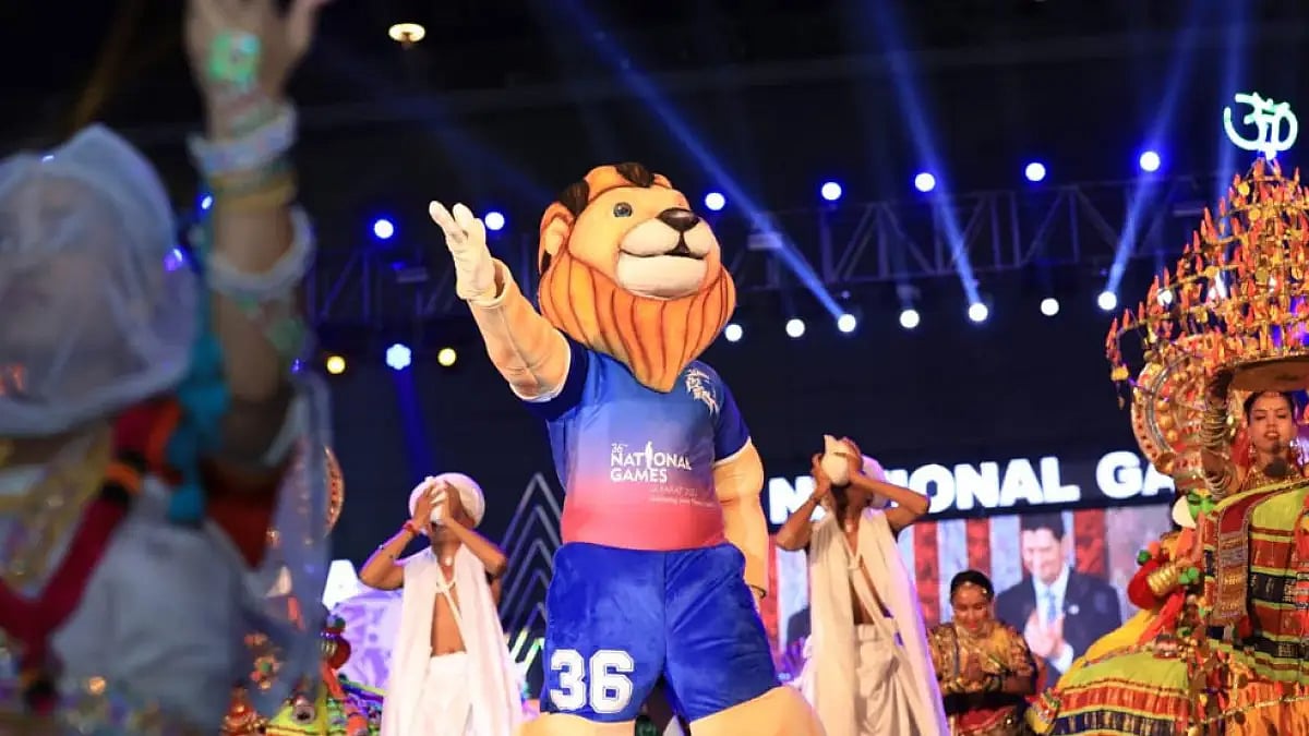 The 36th National Games was officially launched in Ahmedabad on Sunday.