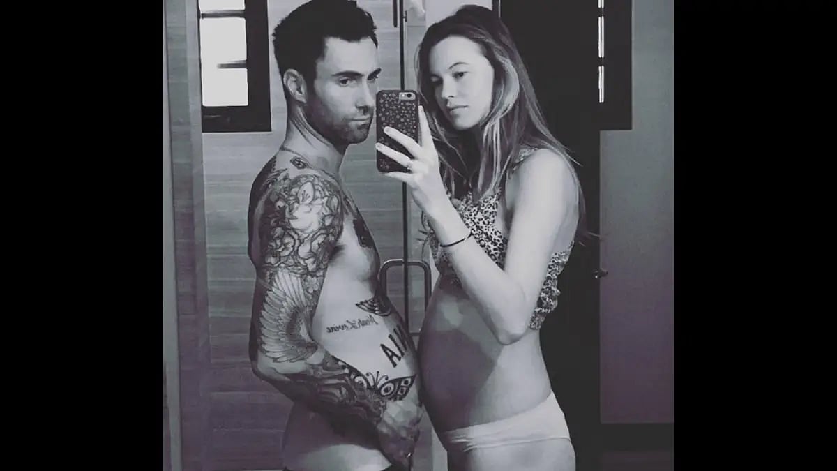Adam Levine And Behati Prinsloo