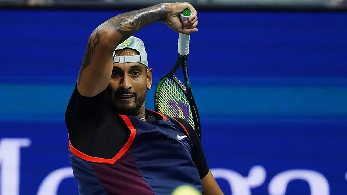 Nick Kyrgios pulled out of the tournament due to an injury.