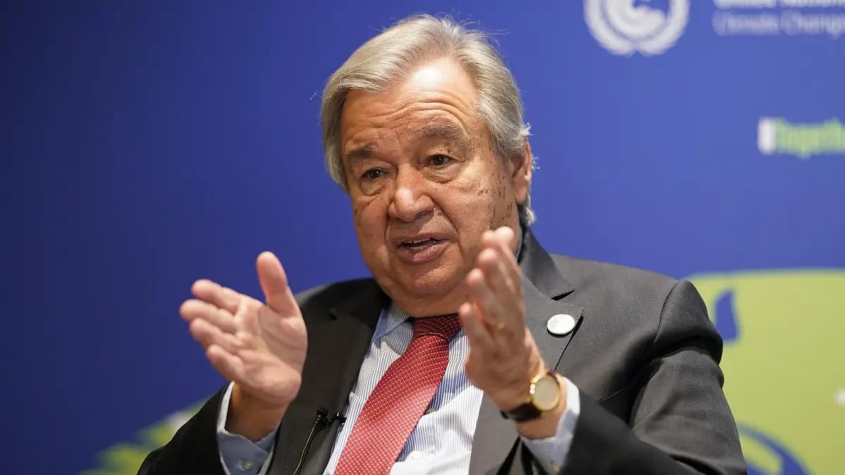 UN Secretary-General Antonio Gueterres