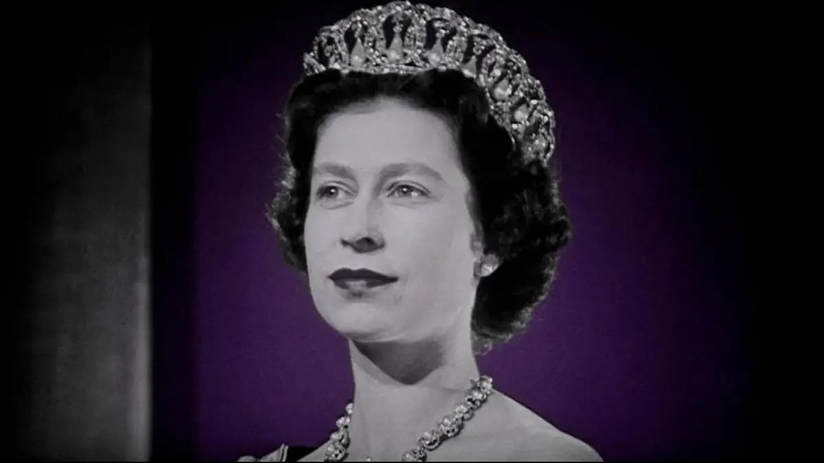 Queen Elizabeth II of Britain in her youth