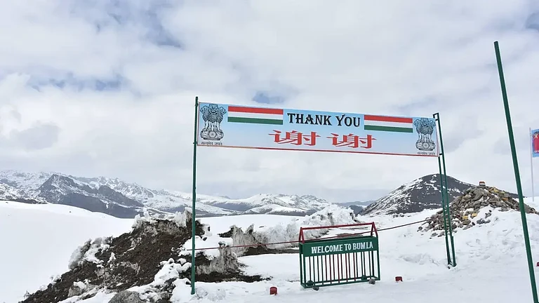 Representative Image- Bum La Pass In Arunachal Pradesh-China border - null