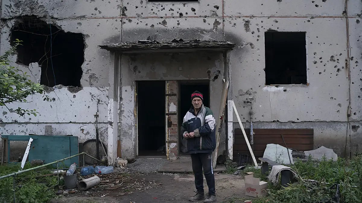 Russia Ukraine War Freed Village