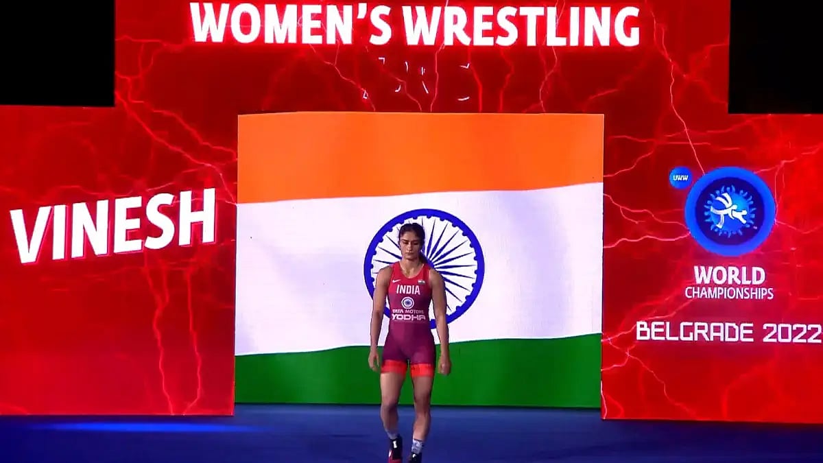 Vinesh Phogat made it to the repechage round after Khulan Batkhuyag reached the final. 
