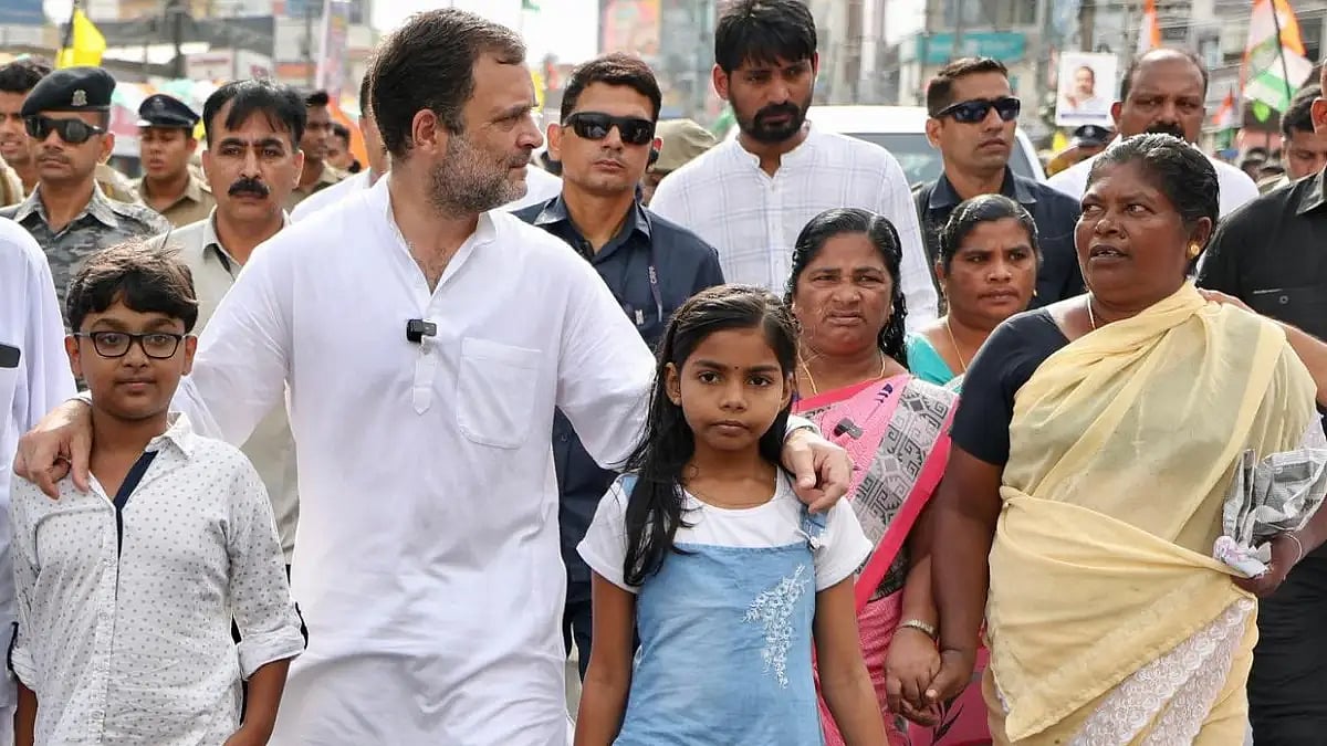 Congress leader Rahul Gandhi at Bharat Jodo Yatra