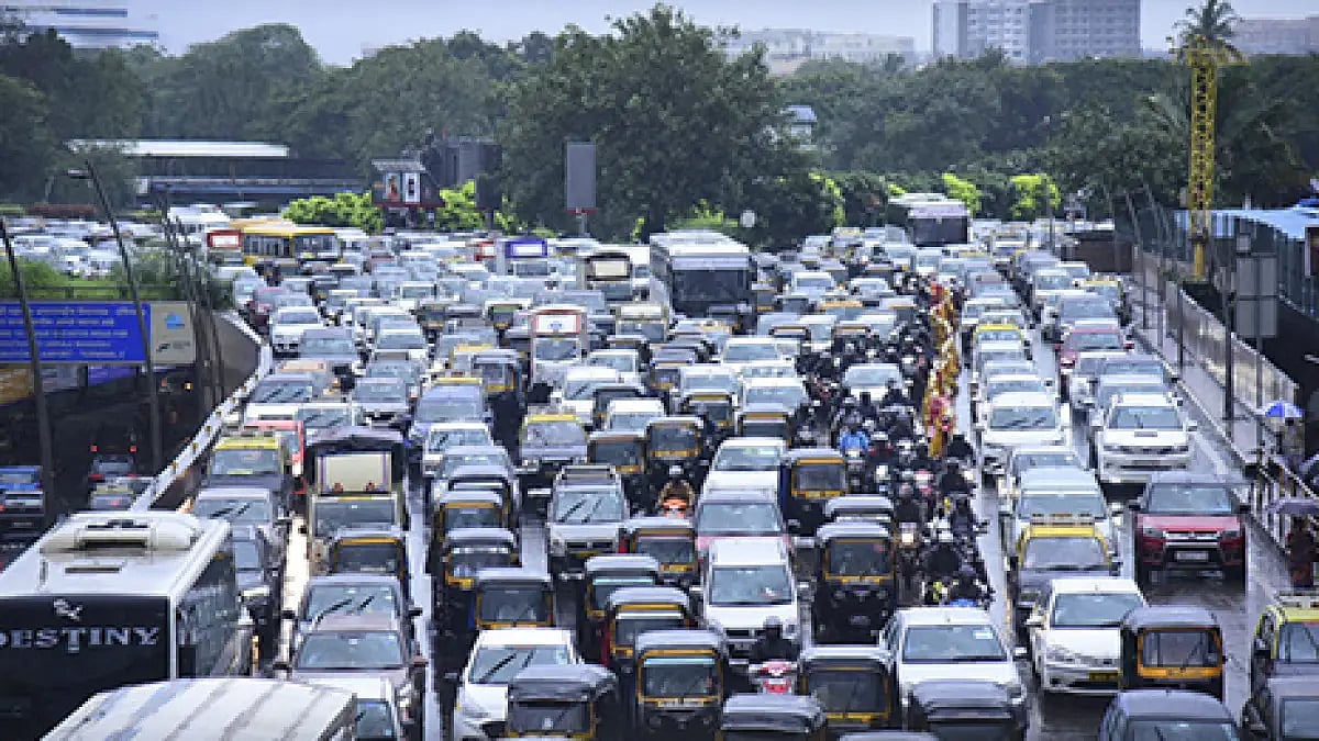 Heavy rains in Mumbai 