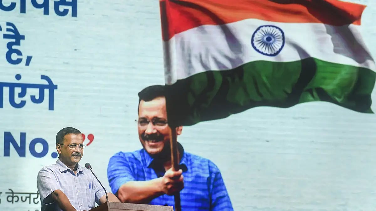 Delhi Chief Minister and AAP national convener Arvind Kejriwal 