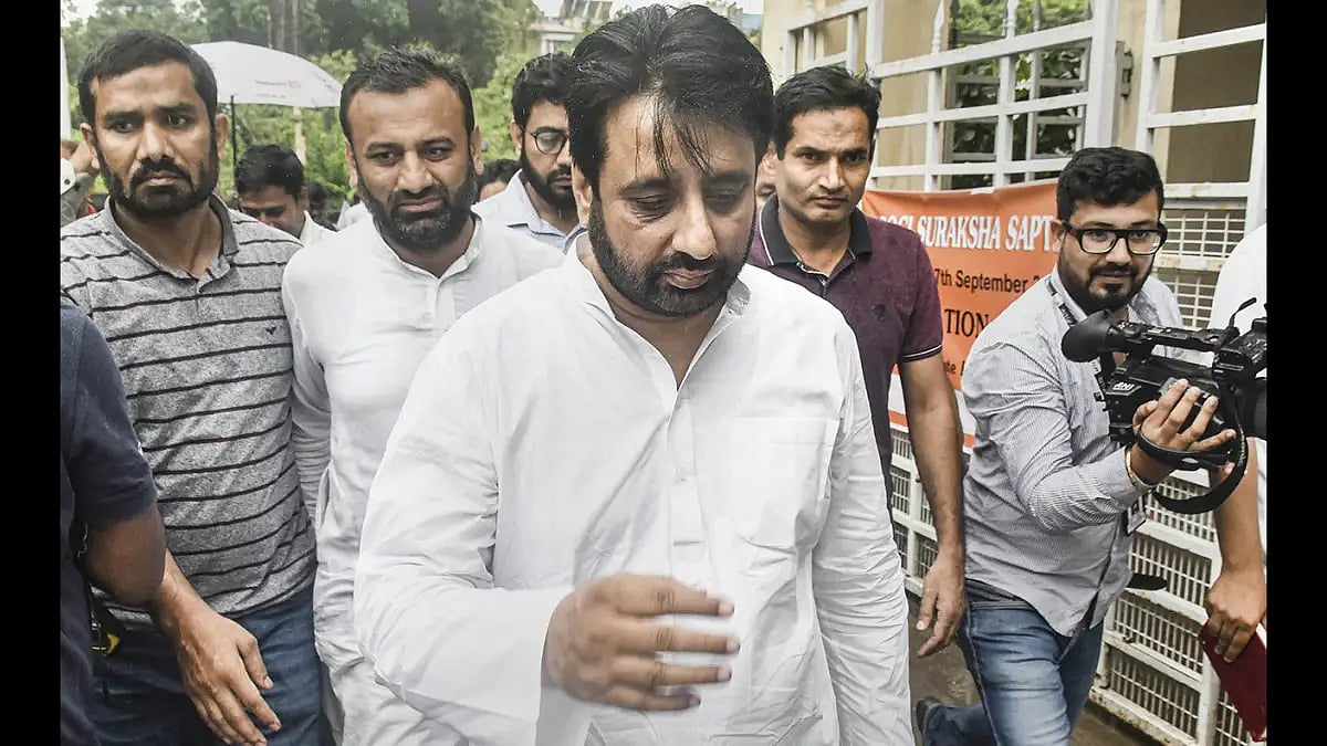 | File Pic  : ED Alleges AAP MLA Dealt With 'Tainted' Money