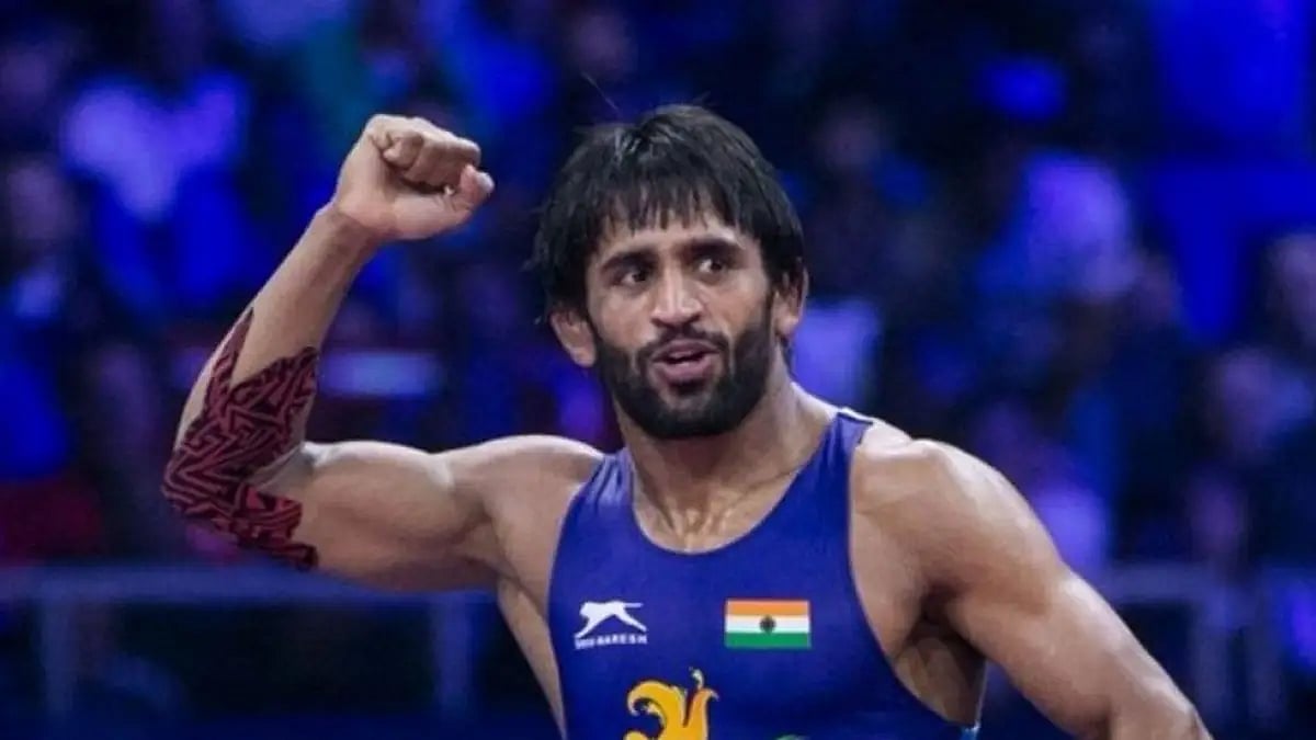 This was Bajrang Punia's third bronze at the Wrestling Worlds. He also has a silver.