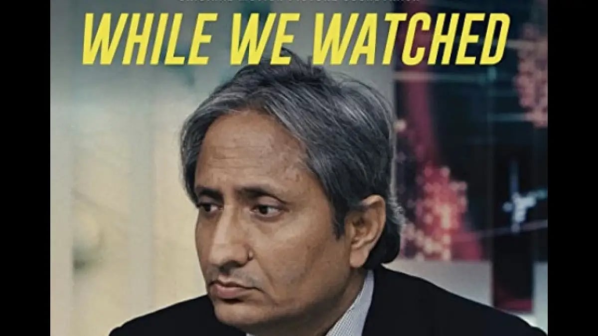 Ravish Kumar in 'While We Watched'