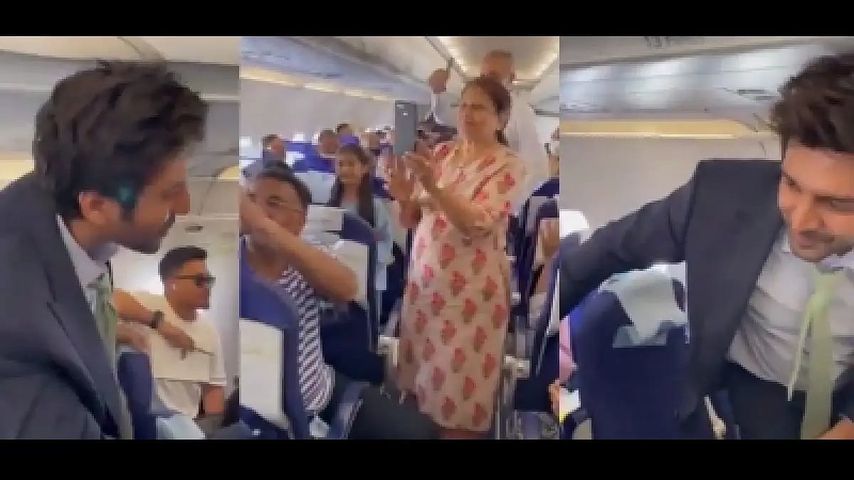Kartik Aaryan Ditches Luxury, Travels In Economy Class