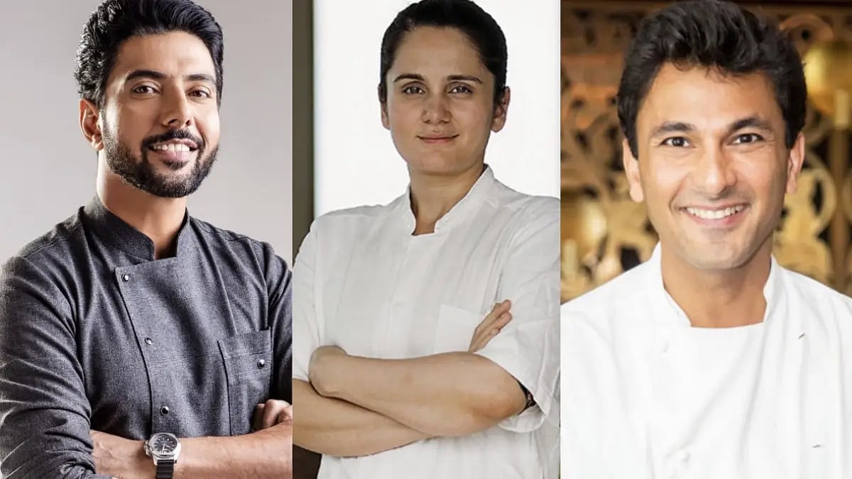 Ranveer Brar, Garima Arora, Vikas Khanna