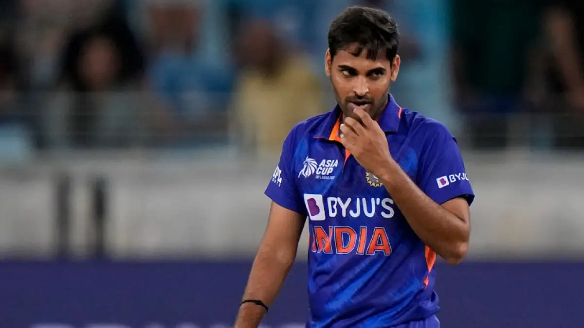File Photo : Uttar Pradesh captain Bhuvneshwar Kumar.